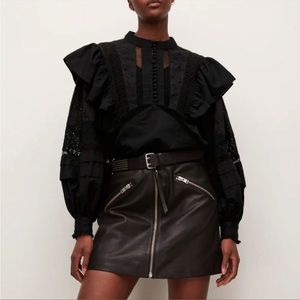 NWT All Saints Prim Top sz 8